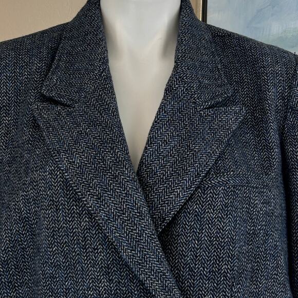 Free People Blazer- Heritage Double Breasted Cropped length size Large - Picture 4 of 9